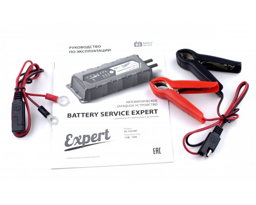 Зарядное устройство 12В, 2.5А/6A/10A Battery Service Expert