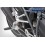 Занижение подножек пассажира BMW R1200R LC/RS LC, комплект, серебро
