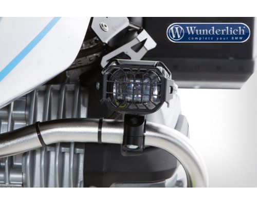 Защита дополнительного света Microflooter (решетка) BMW черный